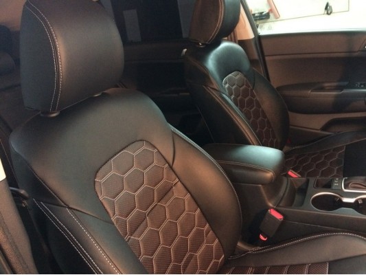 Каркасные авточехлы на KIA Sportage 4 Каркасные авточехлы на KIA Sportage 4